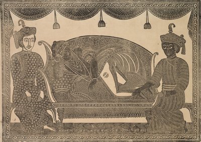 Kalighat maleri af Shri Gobinda Chandra Roy