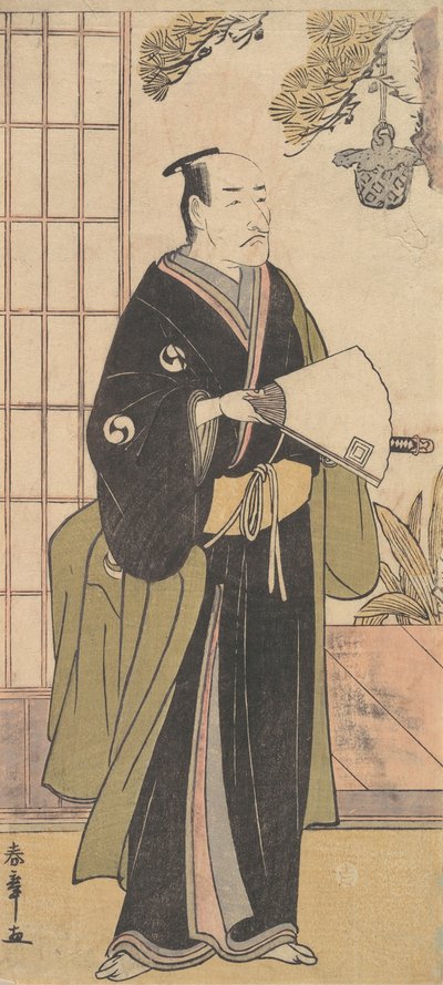 Femte Ichikawa Danjuro-medlem Te Road Mother and Child Yuranosuke, 6. måned, 1783. af Shunsho