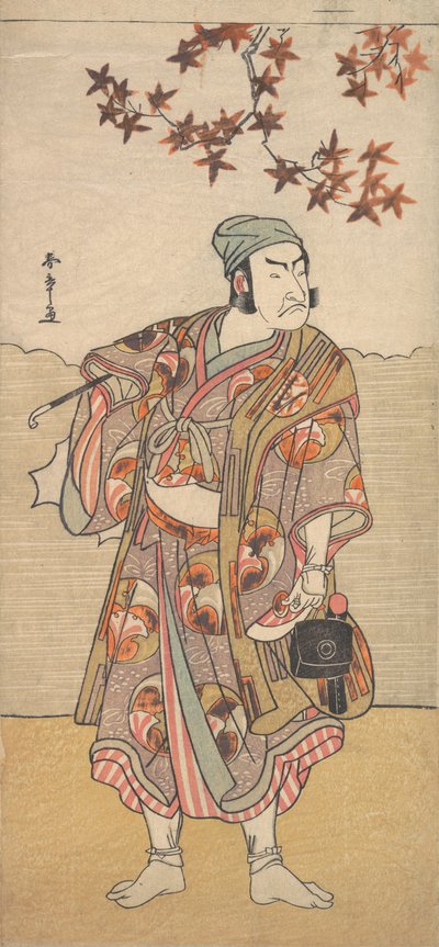 Den første Nakamura Nakazo i rollen som Shimada no Hachizo, 1783. af Shunsho