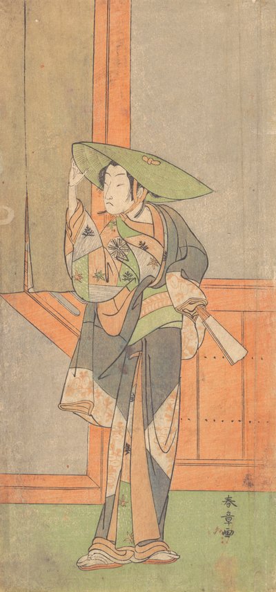 Den første Nakamura Tomijuro i rollen som Izaemon, 2. måned, 1771. af Shunsho