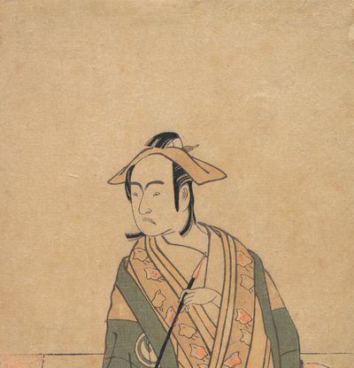 Den tredje Sawamura Sojuro i rollen som Soga no Juro, ca. 1779. af Shunsho