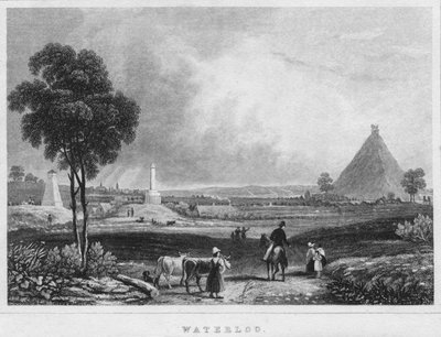 Waterloo, 1850 af Shury and Son
