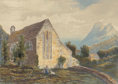 St Mary, Beddgelert, Carnarvonshire af Sidney Corner