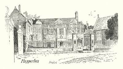 Dorset: Mapperton (litografi) af Sidney Heath