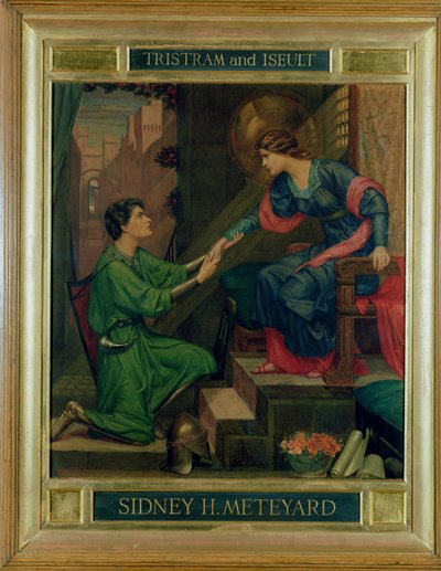Tristram og Iseult af Sidney Meteyard