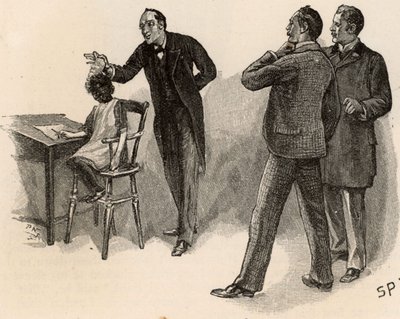 Adventure of Yellow Face af Sidney Paget
