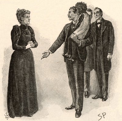 Adventure of Yellow Face af Sidney Paget