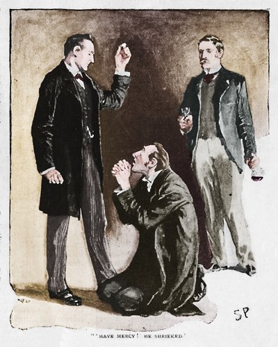 Hav nåde! Han skreg, 1892 af Sidney Paget