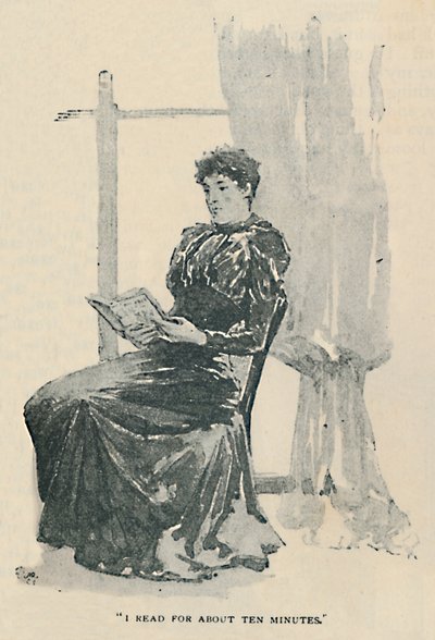Jeg læste i omkring ti minutter, 1892 af Sidney Paget