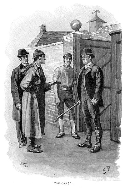 The Adventure of Silver Blaze, Holmes afhører en mistænkt af Sidney Paget