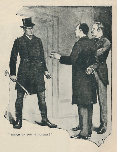 Hvem af jer er Holmes, 1892 af Sidney Paget