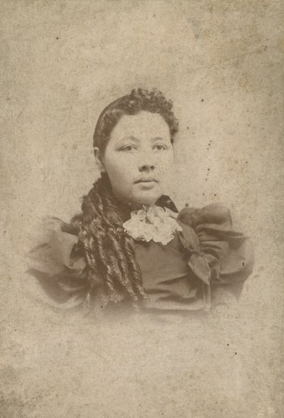 Skabskort fra et uidentificeret medlem af Vass-familien, 1880-1917. af Sidney Rufus Alley
