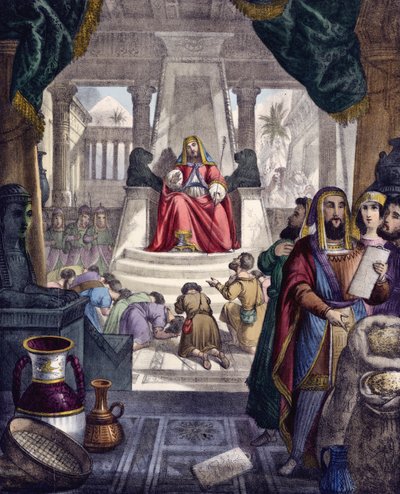 Joseph modtager sine brødres hyldest af Siegfried Detler Bendixen