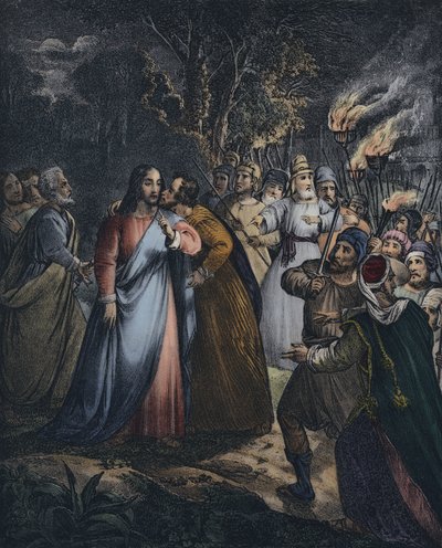 Judas forråder sin herre af Siegfried Detler Bendixen