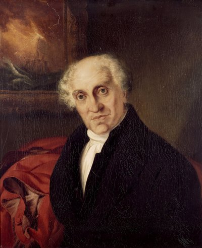 Portræt af pastor Alexander Scott (1768-1840), præst for Horatio Nelson (1758-1805) på 