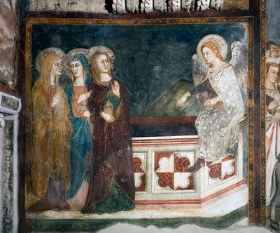 De hellige Kvinder af Sienese School
