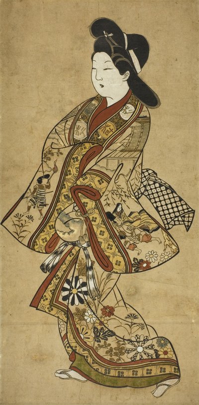 En skønhedsvandring, 1600-tallet af Sigimura Jihei