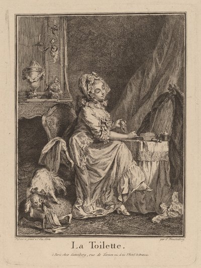 Toilettet af Sigmund Freudenberger