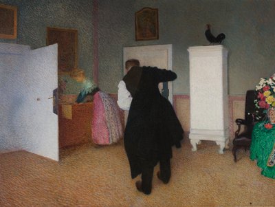 Interiør af Sigmund Walter Hampel