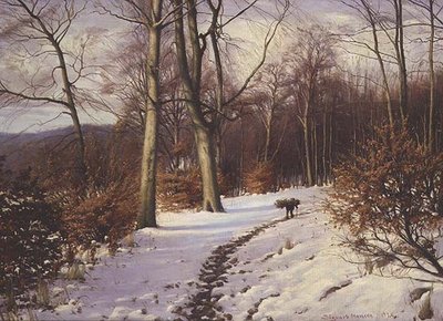 På vej hjem (d. 1925) af Sigvard Hansen