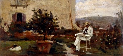 Luigi Tommasi i haven af Silvestro Lega