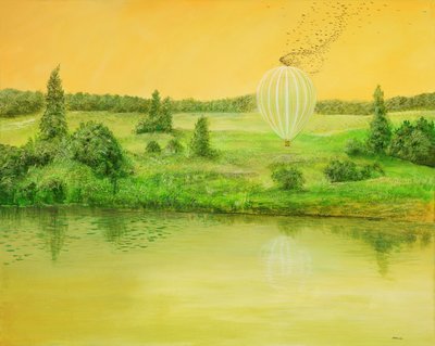 Landender ballon af Silvian Sternhagel