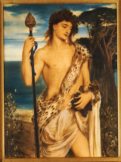 Bacchus, 1867 af Simeon Solomon