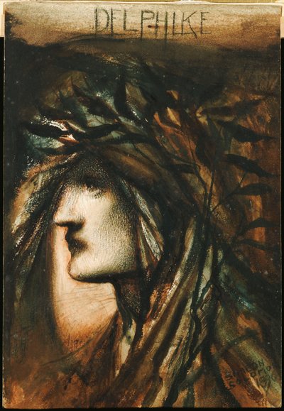 Delphike, 1896 af Simeon Solomon