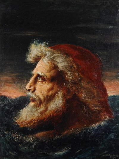 "Hjælp Herre eller jeg går til grunde" af Simeon Solomon