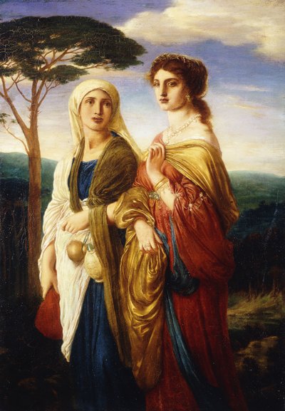 Judith og hendes ledsager, 1867 af Simeon Solomon