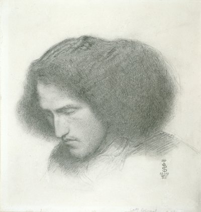 Selvportræt af Simeon Solomon