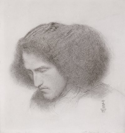 Selvportræt af Simeon Solomon