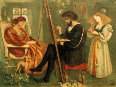 Malers Pleasaunce af Simeon Solomon