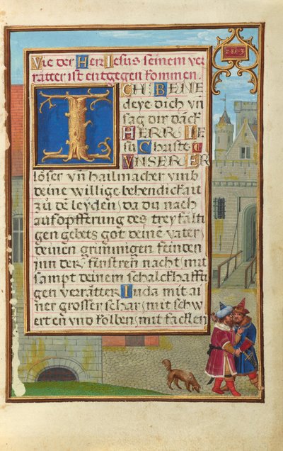 Rand mit Joab, der Abner ersticht af Simon Bening