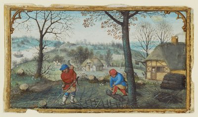 Kalenderminiaturer fra en tidebog af Simon Bening
