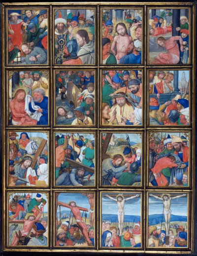 Tafel aus dem Stein-Quadriptychon af Simon Bening
