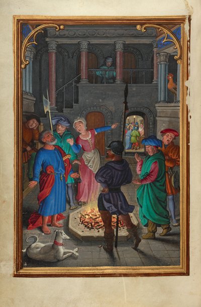 Benægtelsen af Sankt Peter af Simon Bening