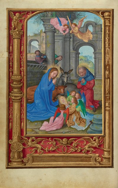 Die Geburt Christi af Simon Bening
