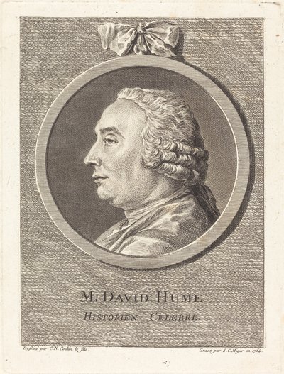 M. David Hume af Simon Charles Miger after Charles Nicolas Cochin II
