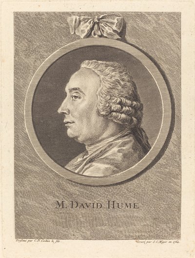 M. David Hume af Simon Charles Miger after Charles Nicolas Cochin II