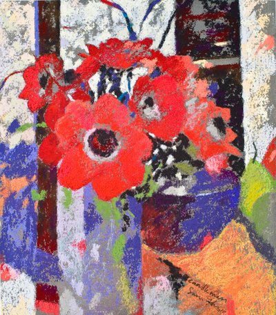 Candlemass, 2010 (pastel på papir) af Simon Fletcher