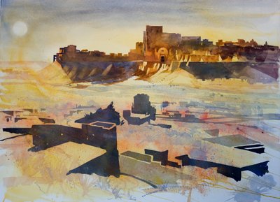 Sandstorm, 2007 (blandede medier) af Simon Fletcher
