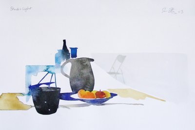 Studio light, 2003 (akvarel) af Simon Fletcher