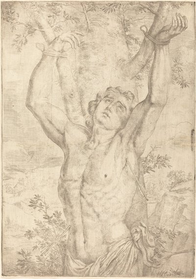 Sankt Sebastian af Simon Francois