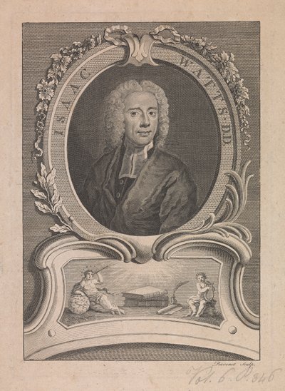 Isaac Watts af Simon Francois Ravenet