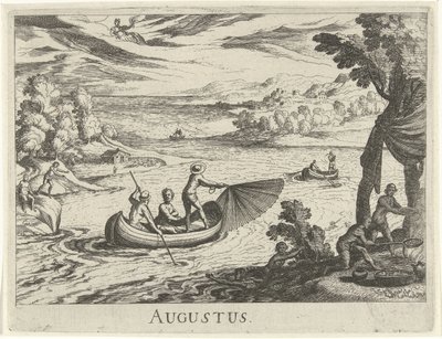 august august (titel på objekt) Tolv måneder (serietitel) af Simon Frisius