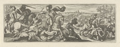 Veldslag Cavalry (serietitel) Faecvnda hvad er den elskede af Phaebus og den taknemmelige Florentia til mænd af ivrig geni, nok er vist af pvgnas, enthea ved kraften af ​​de bryster, som Mercury udskårne den garvede klient (serietitel) af Simon Frisius