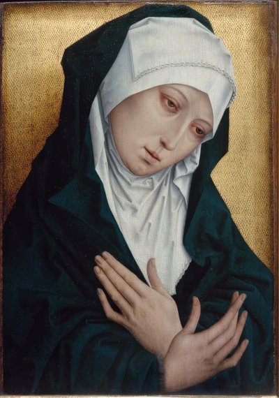 Mater Dolorosa af Simon Marmion (Werkstatt)