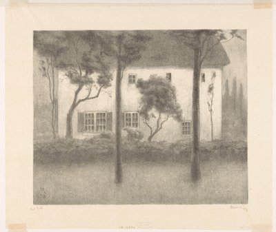 Hus af Simon Moulijn (signed by artist)