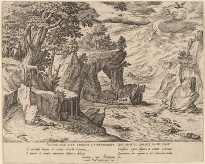 Efter forliset af Simon Novellanus after Cornelis Cort